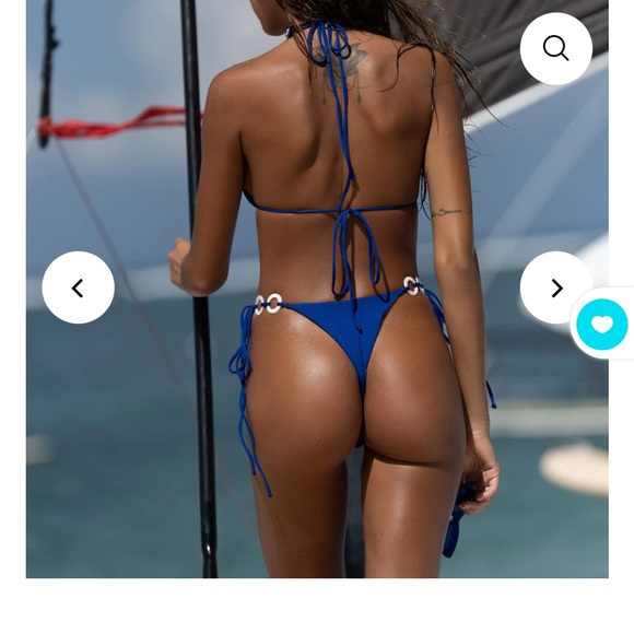 New Andi bagus lupi Blue Bikini Set - Picture 3 of 5